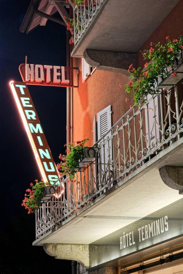 Hotel Terminus Orsieres Exterior photo